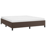 Vidaxl bedframe kunstleer bruin 160x200 cm