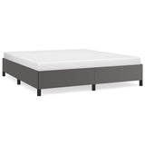 Vidaxl bedframe kunstleer grijs 180x200 cm