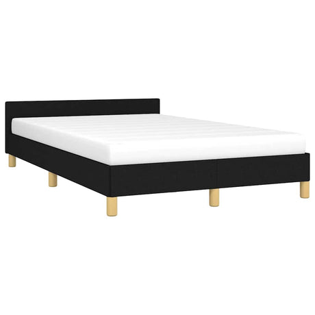 Vidaxl bedframe zonder matras 120x200 cm stof zwart