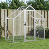 Vidaxx Voliere 179x100x185 m Aluminium Silber