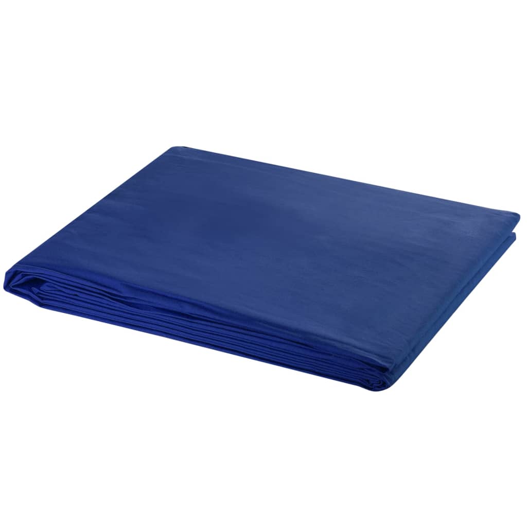 Fond vidaxl sans chromakey standard 300x300 cm Coton bleu