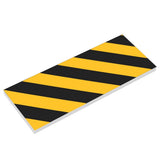 Vidaxl Wandschutz 6 ST 50 x 10 x 2 cm EVA Schaumgelb und Schwarz