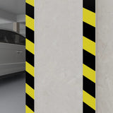 Vidaxl Wandschutz 6 ST 50 x 10 x 2 cm EVA Schaumgelb und Schwarz