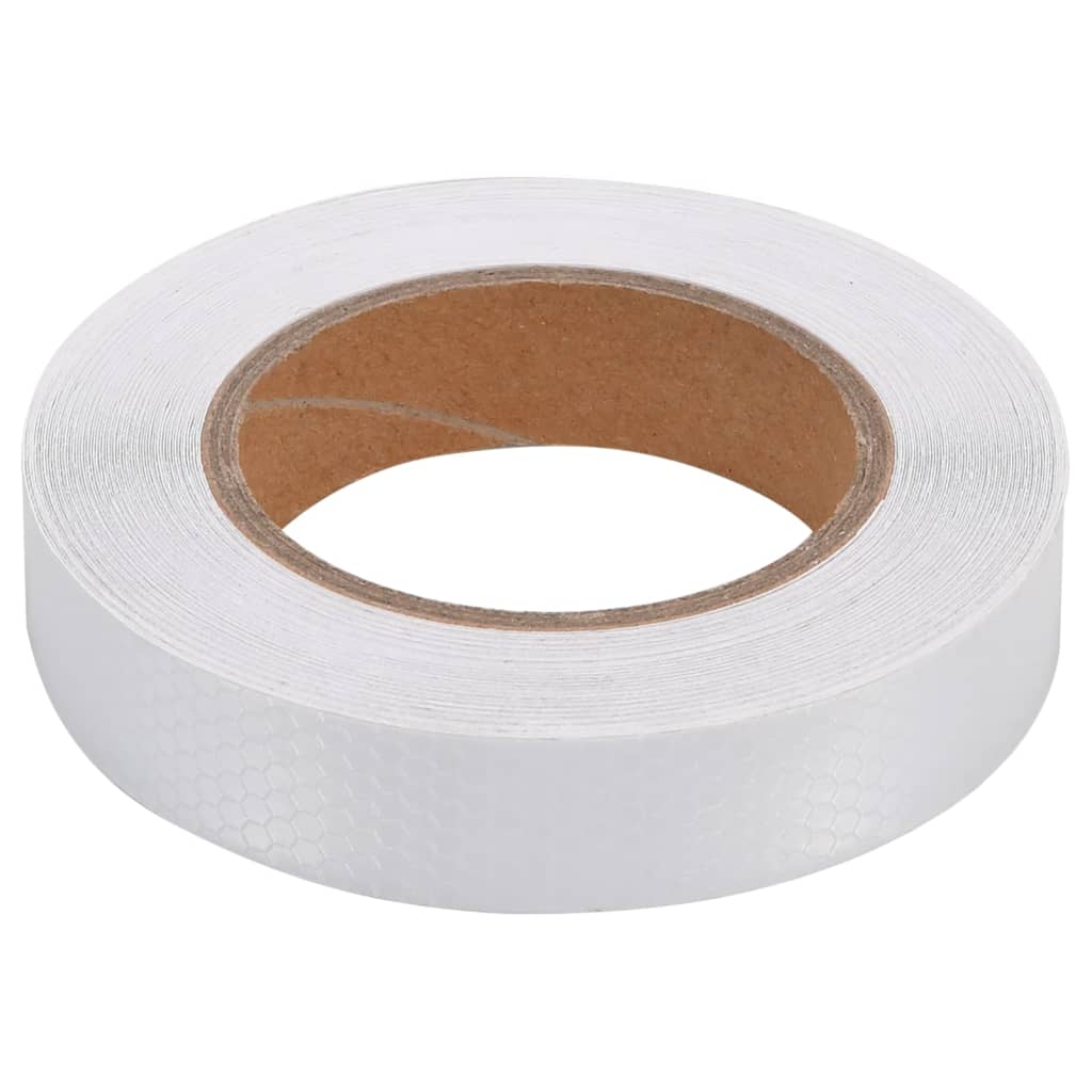 Vidaxx Reflexband 2,5 cm x 20 m PVC weiß