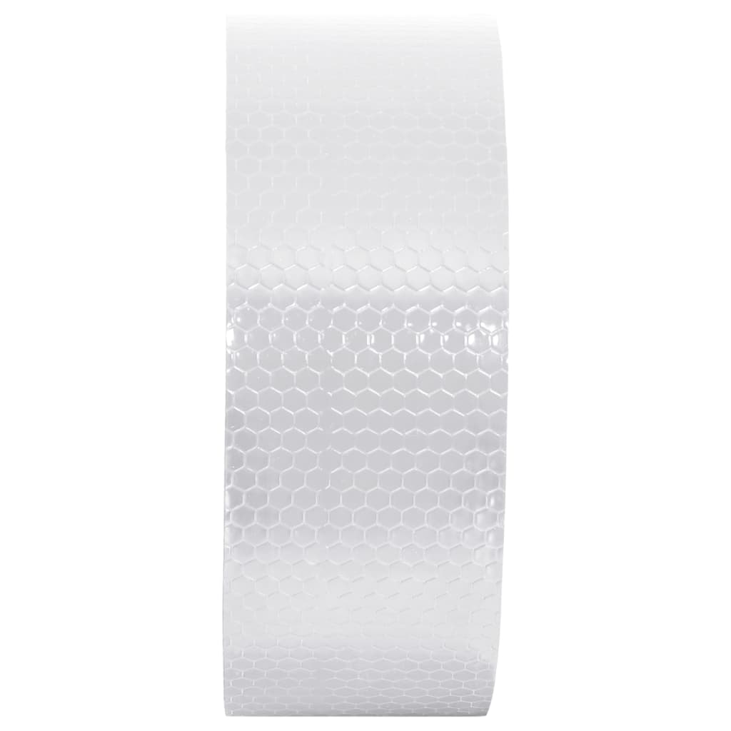 Vidaxl refléte du ruban 5 cm x 20 m PVC blanc