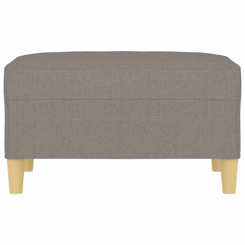 Vidaxl voetenbank 70x55x41 cm stof taupe