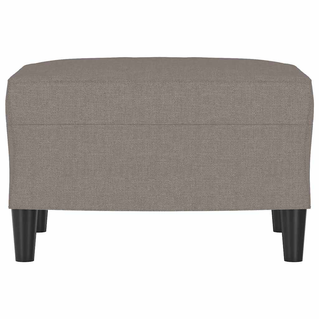 Vidaxl voetenbank 60x50x41 cm stof taupe