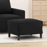 Vidaxl voetenbank 60x50x41 cm fluweel zwart