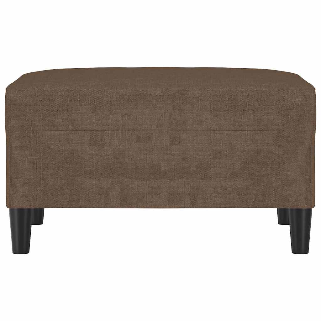 Vidaxl voetenbank 70x55x41 cm stof bruin