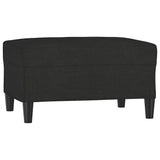 Vidaxl voetenbank 70x55x41 cm stof zwart