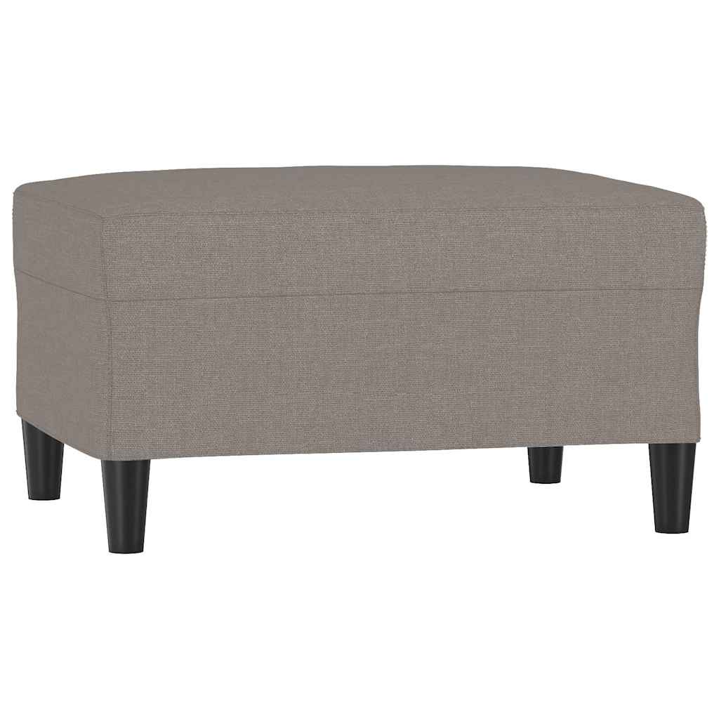Vidaxl voetenbank 70x55x41 cm stof taupe