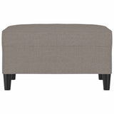 Vidaxl voetenbank 70x55x41 cm stof taupe