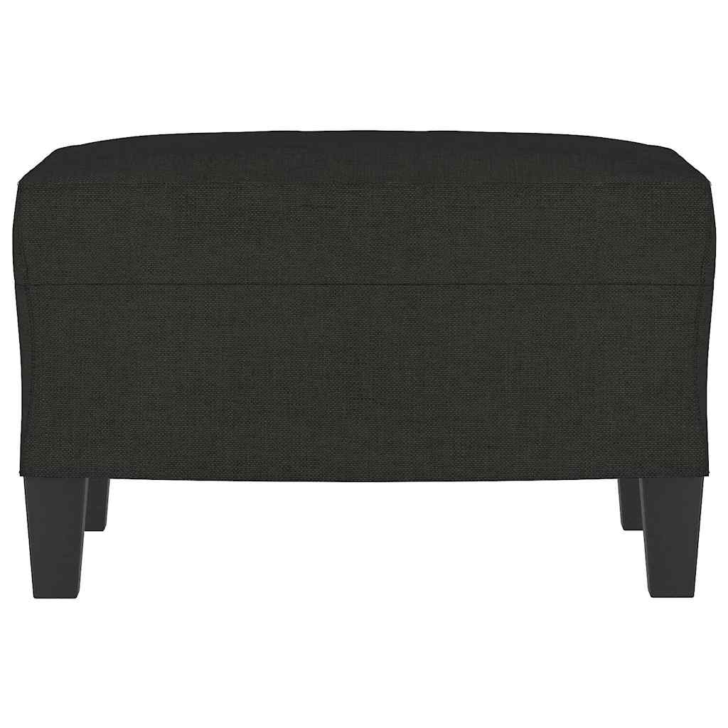 Vidaxl voetenbank 60x50x41 cm stof zwart