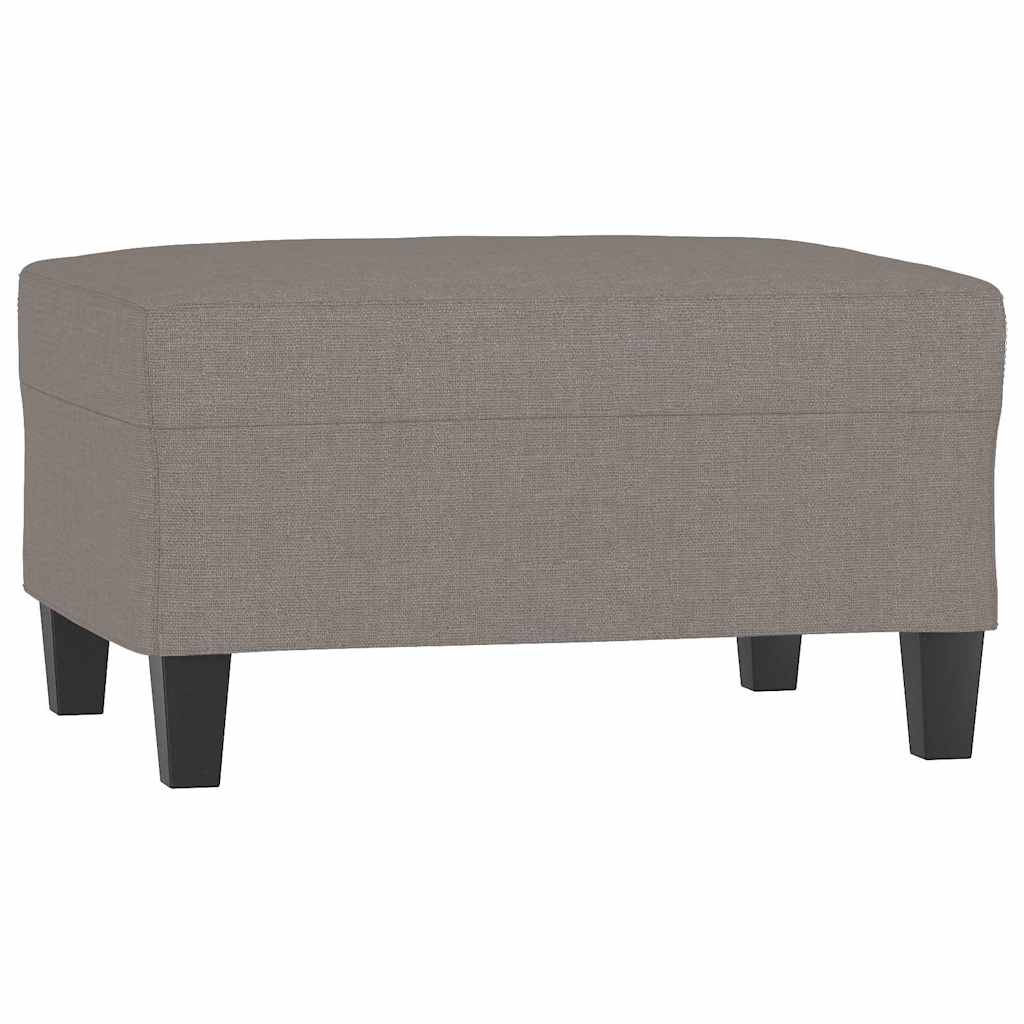 Vidaxl voetenbank 70x55x41 cm stof taupe