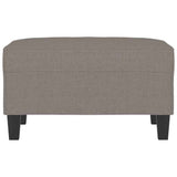 Vidaxl voetenbank 70x55x41 cm stof taupe