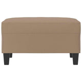 Vidaxl voetenbank 70x55x41 cm kunstleer cappuccino