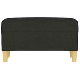Vidaxl bankje 70x35x41 cm stof zwart