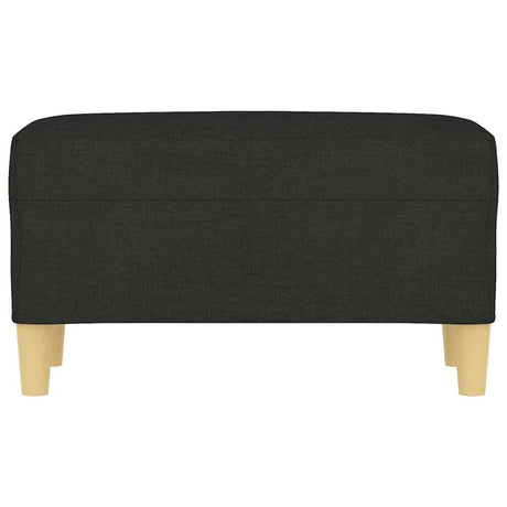 Vidaxl bankje 70x35x41 cm stof zwart