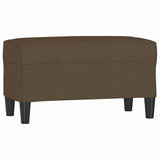 Vidaxl bankje 70x35x41 cm stof bruin