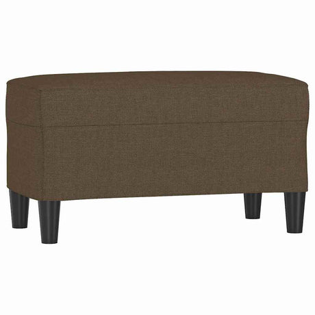 Vidaxl bankje 70x35x41 cm stof bruin