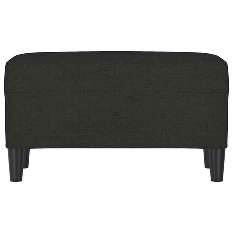 Vidaxl bankje 70x35x41 cm stof zwart