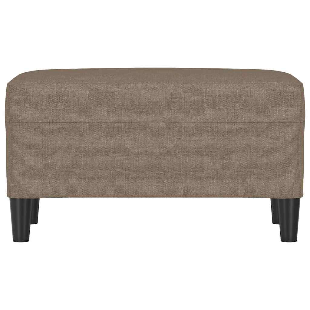 Vidaxl bankje 70x35x41 cm stof taupe