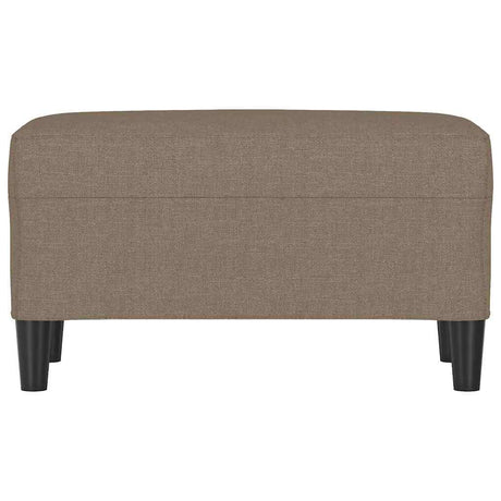Vidaxl bankje 70x35x41 cm stof taupe