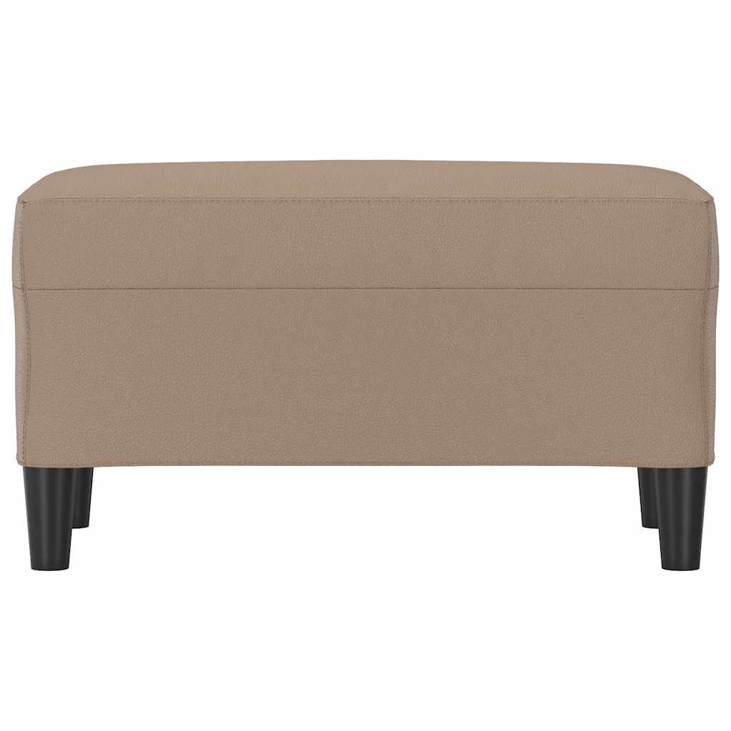 Vidaxl bankje 70x35x41 cm kunstleer cappuccinokleurig