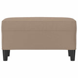 Vidaxl bankje 70x35x41 cm kunstleer cappuccinokleurig