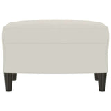 Vidaxl bankje 70x35x41 cm fluweel crèmekleurig