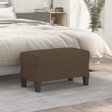 Vidaxl bankje 70x35x41 cm stof bruin