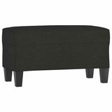 Vidaxl bankje 70x35x41 cm stof zwart