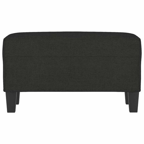 Vidaxl bankje 70x35x41 cm stof zwart