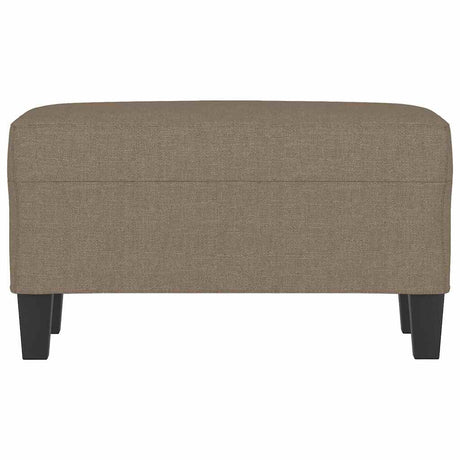 Vidaxl bankje 70x35x41 cm stof taupe