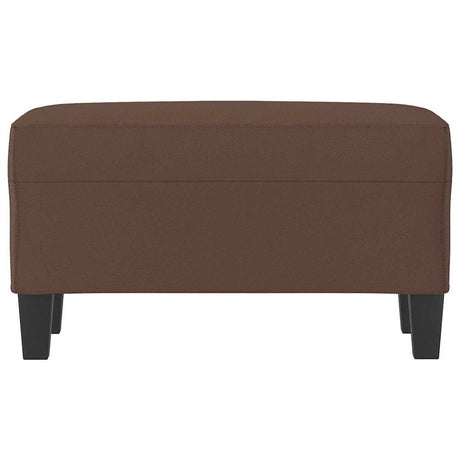 Vidaxl bankje 70x35x41 cm kunstleer bruin
