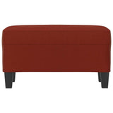 Vidaxl bankje 70x35x41 cm kunstleer wijnrood