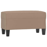 Vidaxl bankje 70x35x41 cm kunstleer cappuccinokleurig
