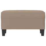 Vidaxl bankje 70x35x41 cm kunstleer cappuccinokleurig