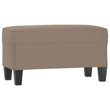 Vidaxl bankje 70x35x41 cm microvezelstof taupe