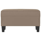 Vidaxl bankje 70x35x41 cm microvezelstof taupe