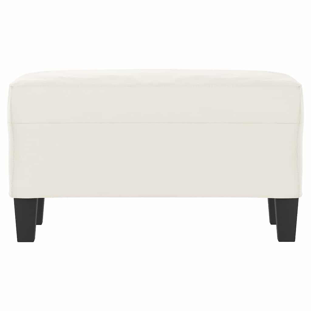 Vidaxl bankje 70x35x41 cm microvezelstof beige