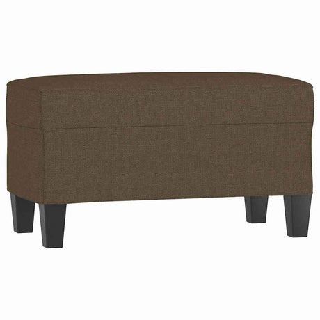 Vidaxl bankje 100x35x41 cm stof bruin
