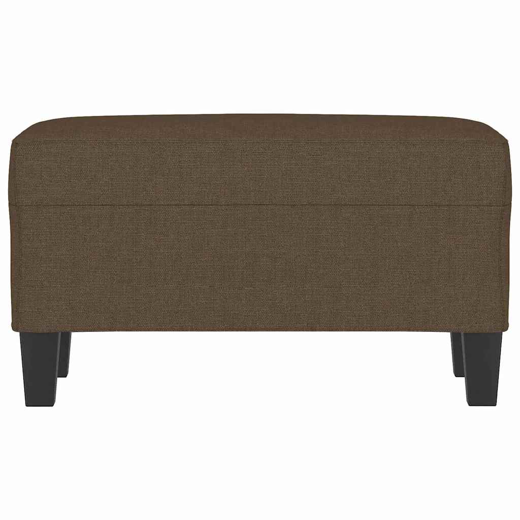 Vidaxl bankje 100x35x41 cm stof bruin