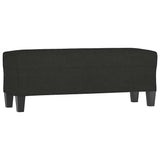 Vidaxl bankje 100x35x41 cm stof zwart