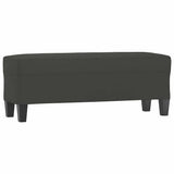 Vidaxl bankje 100x35x41 cm microvezelstof donkergrijs