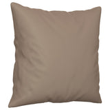 Vidaxl sierkussens 2 st 40x40 cm microvezelstof taupe