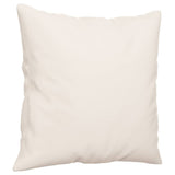 Vidaxl Dekorative Kissen 2 PCs 40x40 cm Mikrofasergewebe beige