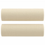 Vidaxl Dekorative Kissen 2 ST 15x50 cm Stoffcremefarbe