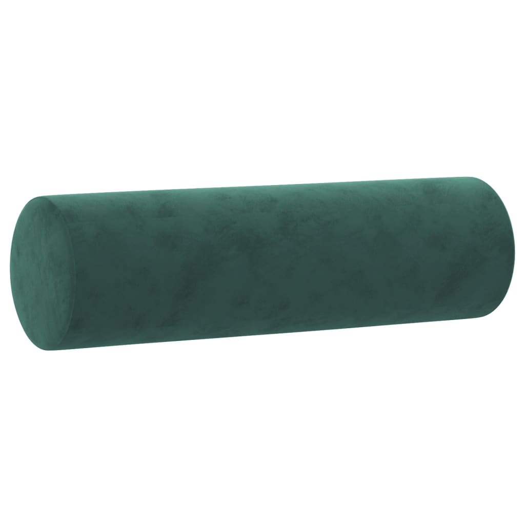 Vidaxl Coussins décoratifs 2 ST 15x50 cm Velvet vert foncé