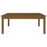 Vidaxl salontafel 100x100x40 cm massief grenenhout honingbruin